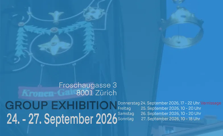 Event-Image for 'ARTdeSUISSE Z&uuml;rich Herbstausgabe 2026, Kronen Galerie'