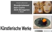 K&uuml;nstlerische Werke: Bilder, Schmuck und Rakuobjekte