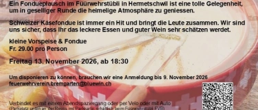 Event-Image for 'Fondue Plausch'