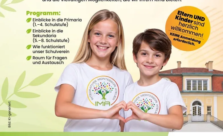 Tag der offenen Türe im Integrativen Montessori Atelier, Visites & Conférences / Visites, Integratives Montessori Atelier
