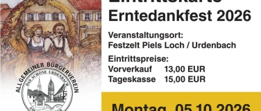 Event-Image for 'Erntedankfest 2026 - Montag'