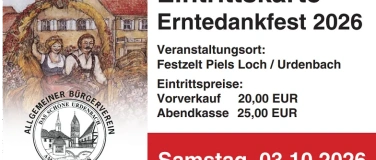 Event-Image for 'Erntedankfest 2026 - Samstag'
