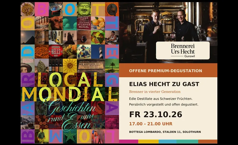 Urs Hecht – Die hohe Kunst der Edelbrände, Manger & boire / Spiritueux & cocktails, Bottega Lombardo