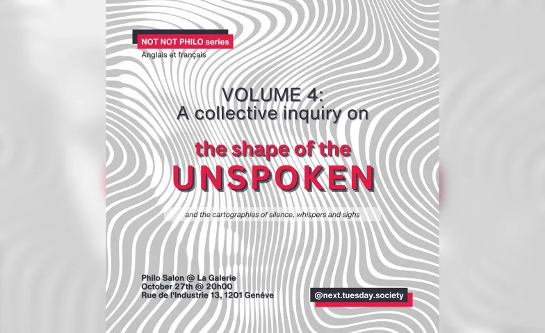 NOT NOT PHILO Vol 4: The Shape of the Unspoken