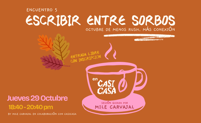 Escribir entre Sorbos 5 ️