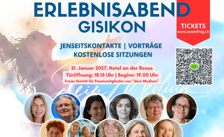 Erlebnisabend Medialität & Heilen mit kostenlosen Sitzungen