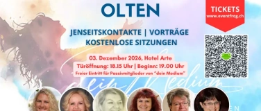 Event-Image for 'Erlebnisabend Medialit&auml;t & Heilen mit kostenlosen Sitzungen'