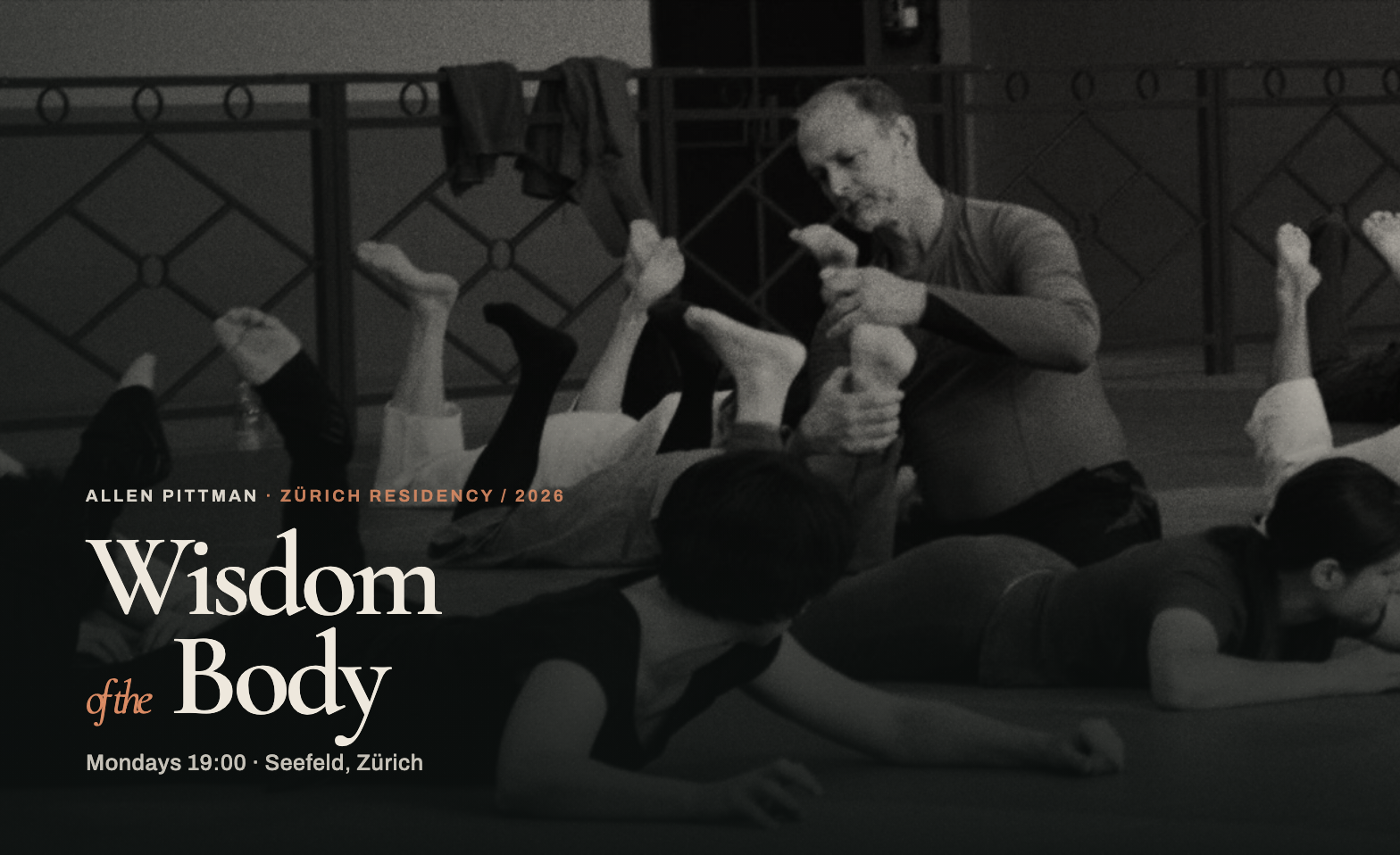 Event-Image for 'Wisdom of the Body &mdash; Bewegung & Atem'