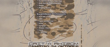 Event-Image for 'CRIT x Rhizom'