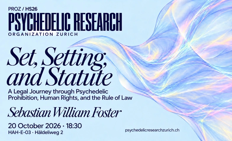 Sebastian William Foster: Set, Setting, and Statute Universit&auml;t Z&uuml;rich &middot; HAH-E-03 (H&auml;ldeliweg), H&auml;ldeliweg 2, 8044 Z&uuml;rich Tickets