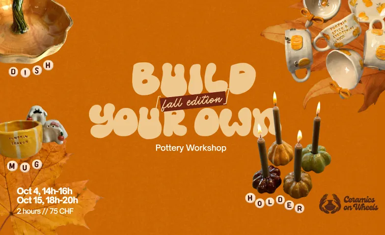 Event-Image for 'Build Your Own - Pottery Workshop (Fall Edition)'