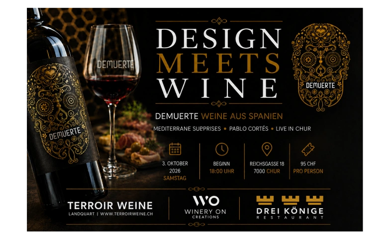 DESIGN MEETS WINE – DEMUERTE