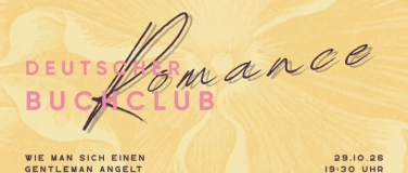 Event-Image for 'Romance Buchclub: Wie man sich einen Gentleman angelt'