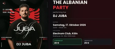 Event-Image for 'Alba Events - THE Albanian Party'