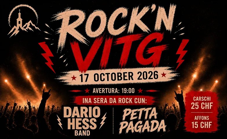 Rock‘n Vitg, Concerts / Pop & Rock, Schulhaus Sumvitg