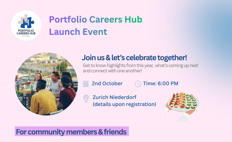 Portfolio Careers Hub Launch Event To be announced Tickets