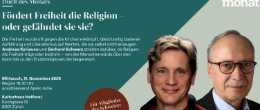 Event-Image for 'F&ouml;rdert Freiheit die Religion?'
