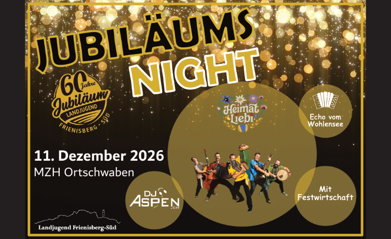 Jubil&auml;ums-Night &amp; Apr&egrave;s-Ski-Party 2026 Tickets