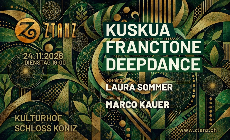 ZtanZ – Zischtig Rave, Soirées & Fêtes / Transe & Ambiance, Kulturhof Schloss Köniz  Rossstall