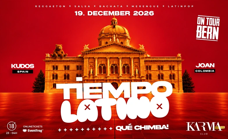 TIEMPOLATINO ON TOUR - KARMA CLUB BERN Karma Club, Aarbergergasse 61, 3011 Bern Billets