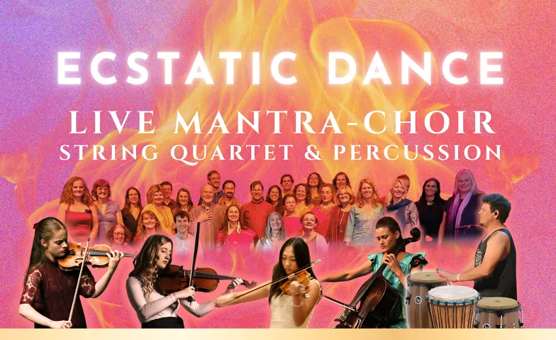 ECSTATICDANCE, live mantrachoir, string quartet & percussion, Concerts / Monde & Ethno, Volkshaus Zürich, Weisser Saal