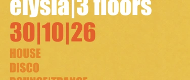 Event-Image for 'Elysia Freitag 30. Oktober'