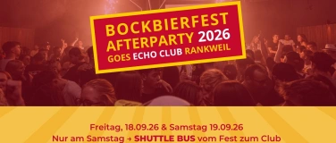 Event-Image for 'FR & SA  Bockbierfest Afterparty 2026'