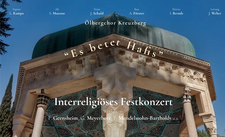 Event-Image for 'Es betet Hafis // Interreligi&ouml;ses Festkonzert'