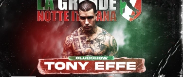 Event-Image for 'La Grande Notte Italiana w/TONY EFFE @Rumors Stuttgart'