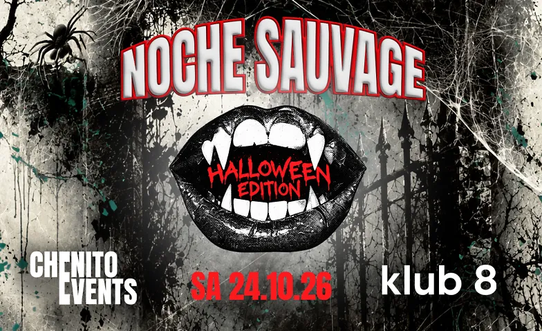 NOCHE SAUVAGE im klub 8 - Halloween Edition, Partys / Latin, Salsa & Bachata, klub 8
