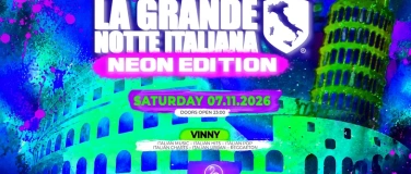Event-Image for 'La Grande Notte Italiana NEON EDITION @ Flamingo Z&uuml;rich'