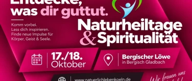 Event-Image for '37. Naturheiltage & Spiritualit&auml;t'