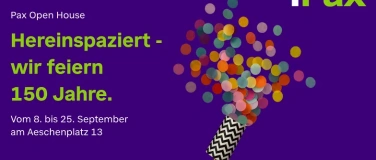 Event-Image for 'Hereinspaziert: Pax feiert 150 Jahre.'