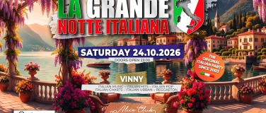 Event-Image for 'La Grande Notte Italiana @ Alice Club Basel'