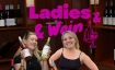 Ladies & Wein  - Kerzen mit Wachs bemalen