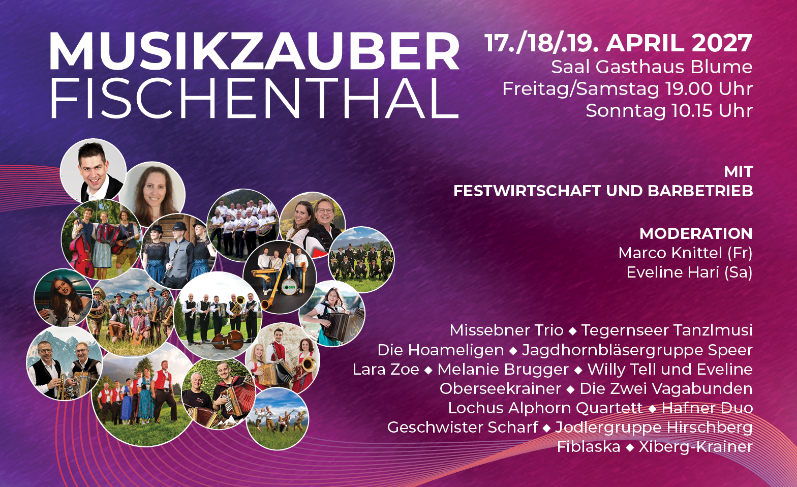 Event-Image for 'Musikzauber Fischenthal 2027'