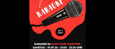 Event-Image for 'Karaoke • Echo Club, Rankweil'