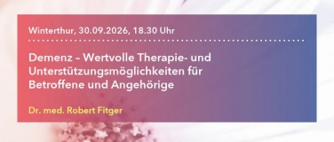 Event-Image for 'Demenz &ndash; Therapie und Hilfe f&uuml;r Betroffene und Angeh&ouml;rige'