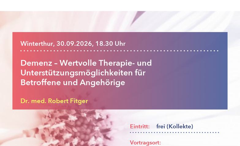 Demenz – Therapie und Hilfe für Betroffene und Angehörige