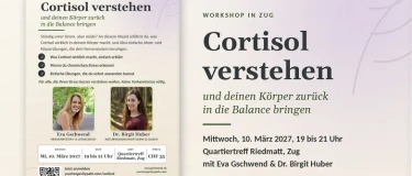 Event-Image for 'Cortisol verstehen: bring deinen K&ouml;rper zur&uuml;ck in Balance'