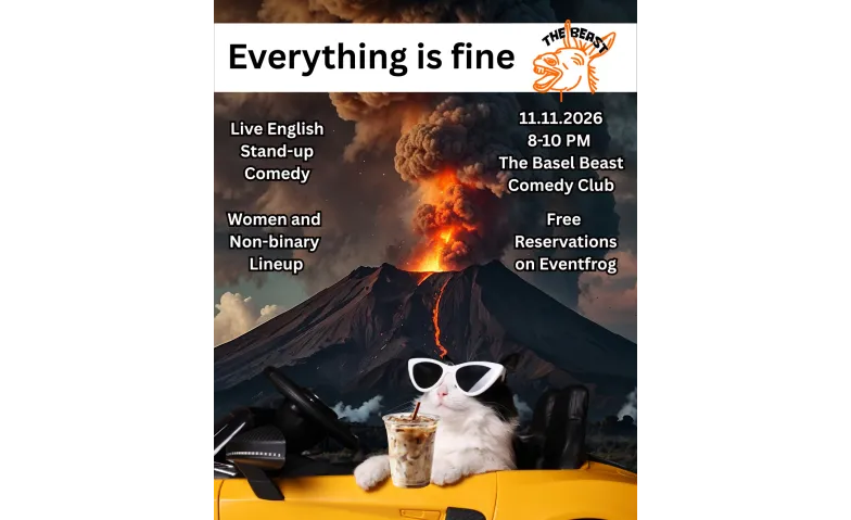 Everything is fine - Live English Stand-up Comedy, Comedy / Comedy & Kabarett, The Beast Basel Comedy Club