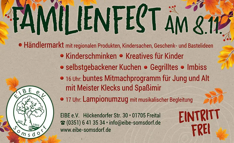 Familienfest, Volksfeste / Sonstige Feste, Vereinshaus Eibe e.V. Somsdorf