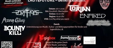 Event-Image for 'LAUT4FUTURE &ndash; BENEFIZKONZERT - Oberhausen 28.11.2026'