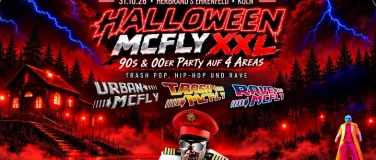 Event-Image for 'Halloween McFly XXL 90s/00er Party w/ Captain Jack Live'
