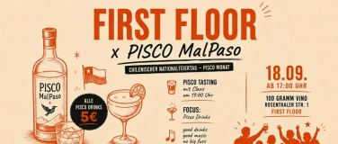 Event-Image for 'First Floor x Pisco MalPaso'