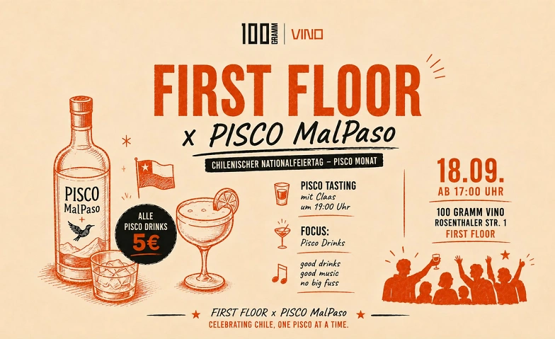 First Floor x Pisco MalPaso