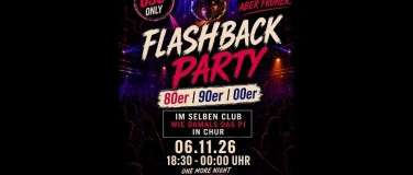 Event-Image for 'Flashback &Uuml;30 Party &ndash; One More Night - im P1 in Chur'