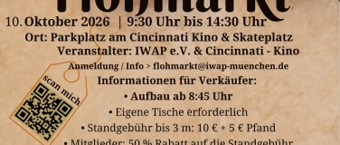 Event-Image for 'Einladung zum 8. IWAP Flohmarkt'
