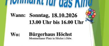 Event-Image for 'Kinderflohmarkt H&ouml;chst i.Odw.'