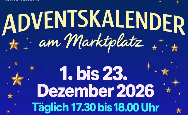 Adventskalender am Marktplatz - Patina Pick